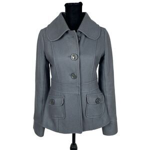 Vintage Anthropologie Tulle Wool Coat - Women’s S